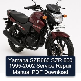 Yamaha SZR660 SZR 600 1995-2002 Service Repair Manual PDF Download