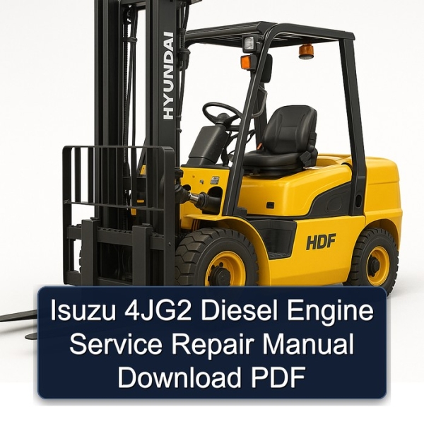 Isuzu 4JG2 Diesel Engine Service Repair Manual Download PDF