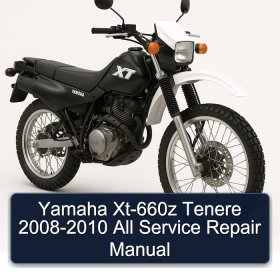 Yamaha Xt-660z Tenere 2008-2010 All Service Repair Manual