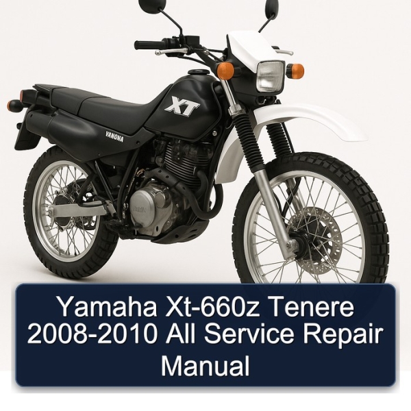 Yamaha Xt-660z Tenere 2008-2010 All Service Repair Manual