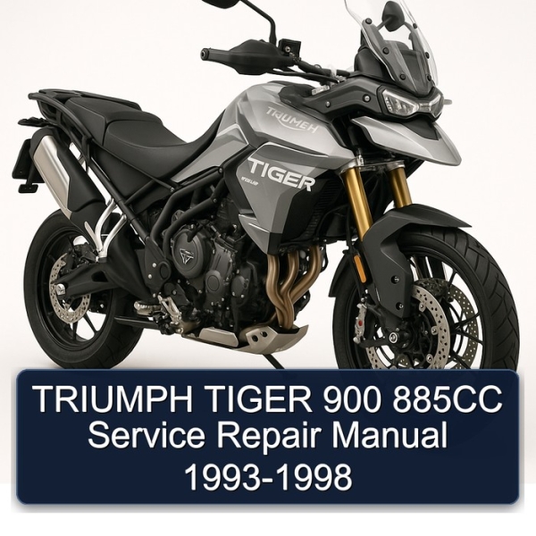 TRIUMPH TIGER 900 885CC Service Repair Manual 1993-1998