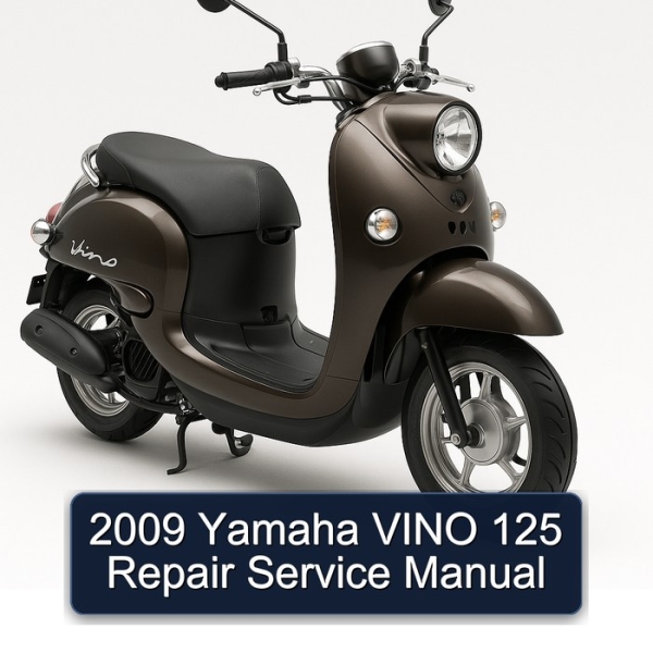2009 Yamaha VINO 125 Repair Service Manual