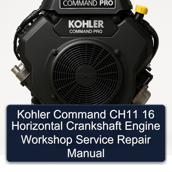 Kohler Command CH11 16 Horizontal Crankshaft Engine Workshop Service Repair Manual