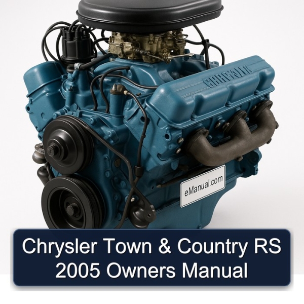 Chrysler Town & Country RS 2005 Owners Manual