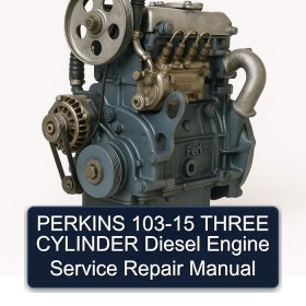 PERKINS 103-15 THREE CYLINDER Diesel Engine Service Repair Manual