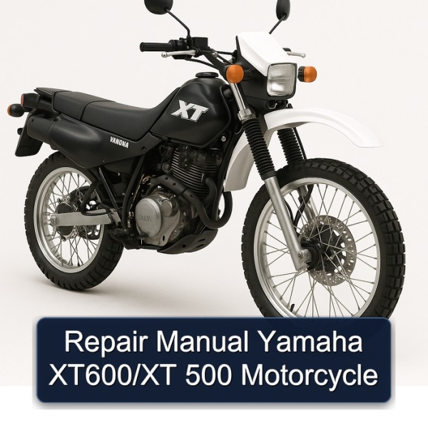 Repair Manual Yamaha XT600/XT 500 Motorcycle