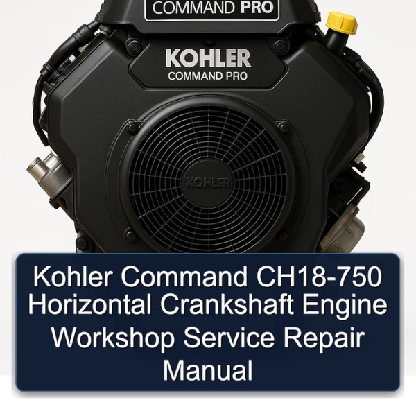 Kohler Command CH18-750 Horizontal Crankshaft Engine Workshop Service Repair Manual