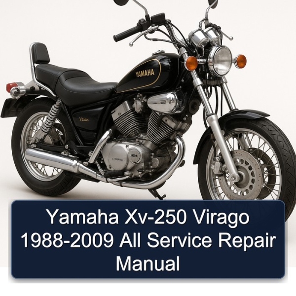 Yamaha Xv-250 Virago 1988-2009 All Service Repair Manual