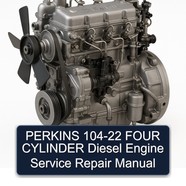 PERKINS 104-22 FOUR CYLINDER Diesel Engine Service Repair Manual