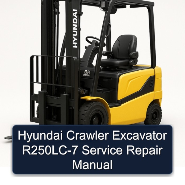 Hyundai Crawler Excavator R250LC-7 Service Repair Manual