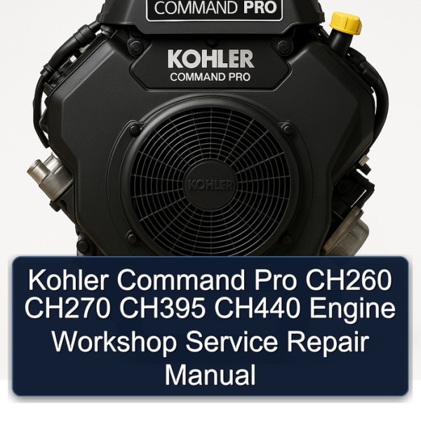 Kohler Command Pro CH260 CH270 CH395 CH440 Engine Workshop Service Repair Manual