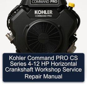 Kohler Command PRO CS-Serie 4-12 PS Werkstatt-Reparaturhandbuch
