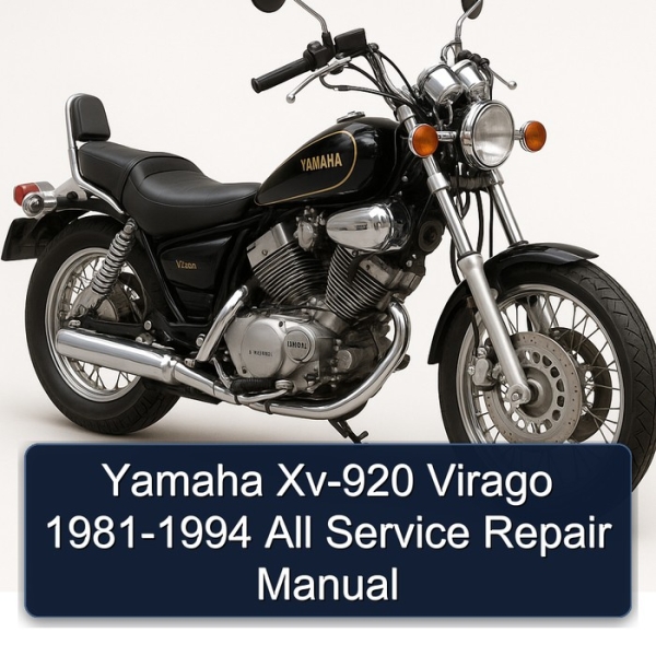 Yamaha Xv-920 Virago 1981-1994 All Service Repair Manual