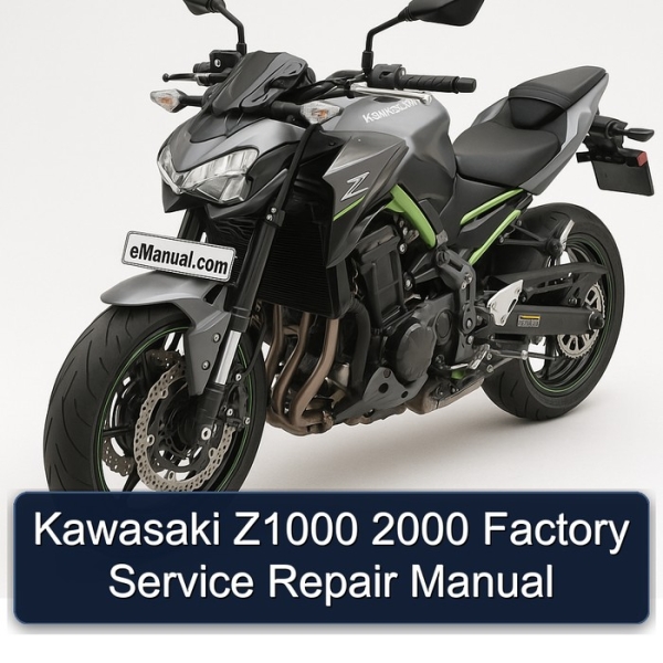 Kawasaki Z1000 2000 Factory Service Repair Manual