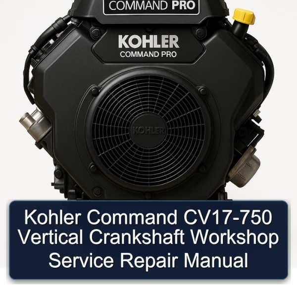 Kohler Command CV17-750 Vertical Crankshaft Workshop Service Repair Manual