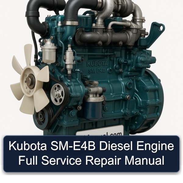 Kubota SM-E4B Diesel Engine Full Service Repair Manual
