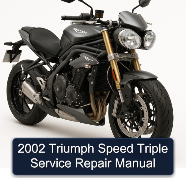 2002 Triumph Speed Triple Service Repair Manual