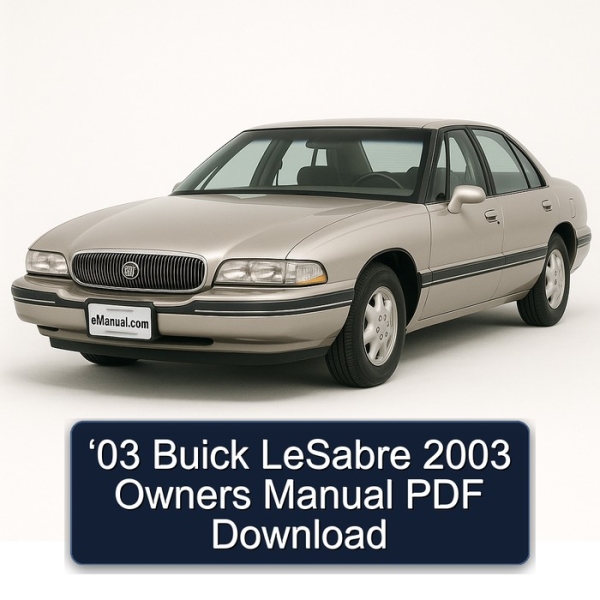 ‘03 Buick LeSabre 2003 Owners Manual PDF Download