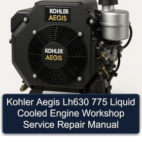 Kohler Aegis Lh630 775 Liquid Cooled Engine Workshop Service Repair Manual