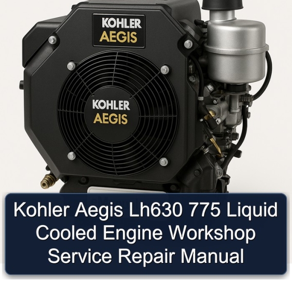 Kohler Aegis Lh630 775 Liquid Cooled Engine Workshop Service Repair Manual