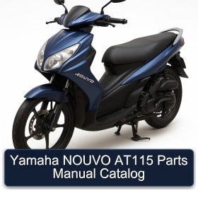 Yamaha NOUVO AT115 Parts Manual Catalog