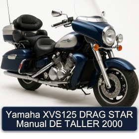 Yamaha XVS125 DRAG STAR Manual DE TALLER 2000