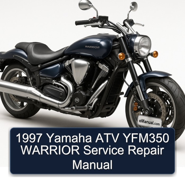 1997 Yamaha ATV YFM350 WARRIOR Service Repair Manual
