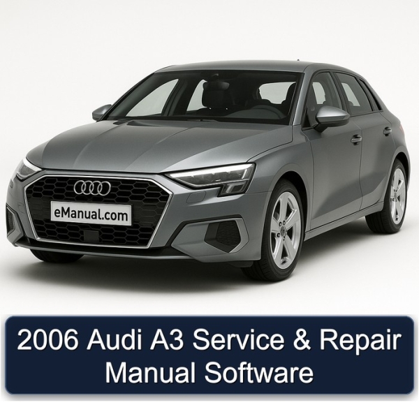 2006 Audi A3 Service & Repair Manual Software
