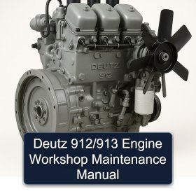 Deutz 912/913 Engine Workshop Maintenance Manual
