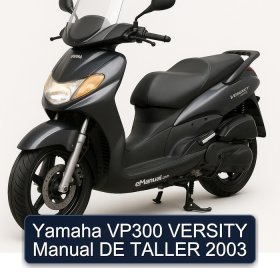Yamaha VP300 VERSITY Manual DE TALLER 2003