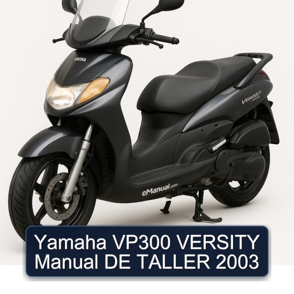 Yamaha VP300 VERSITY Manual DE TALLER 2003