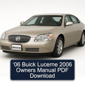 ‘06 Buick Lucerne 2006 Owners Manual PDF Download