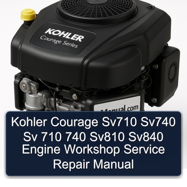 Kohler Courage Sv710 Sv740 Sv 710 740 Sv810 Sv840 Engine Workshop Service Repair Manual