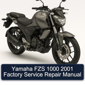 Yamaha FZS 1000 2001 Factory Service Repair Manual