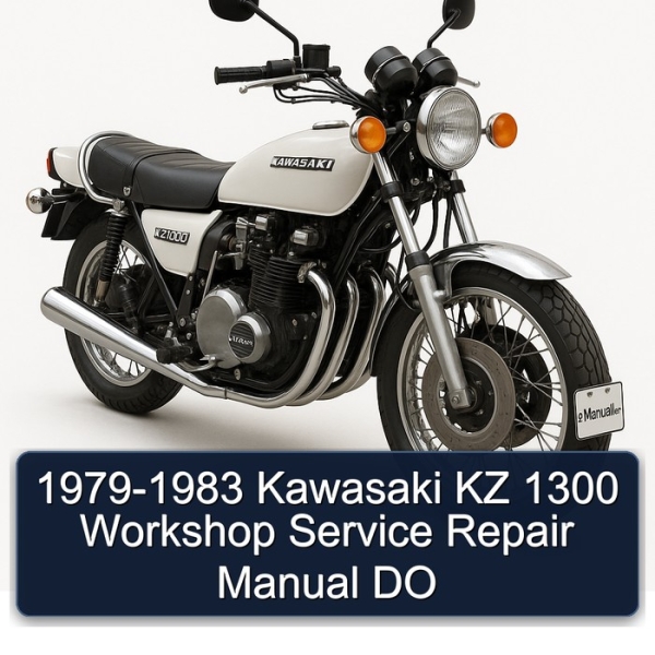 1979-1983 Kawasaki KZ 1300 Workshop Service Repair Manual DO