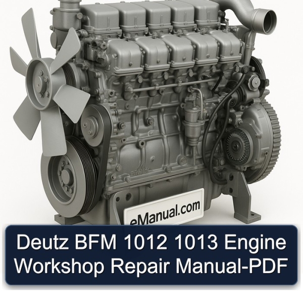 Deutz BFM 1012 1013 Engine Workshop Repair Manual-PDF