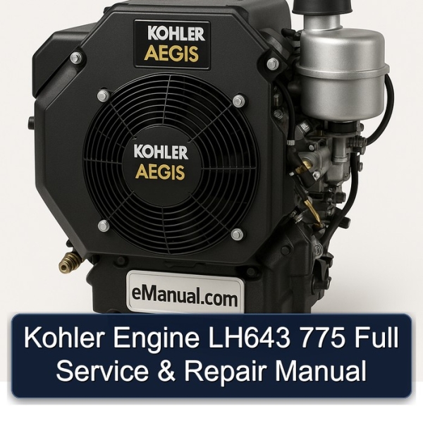 Kohler Engine LH643 775 Full Service & Repair Manual