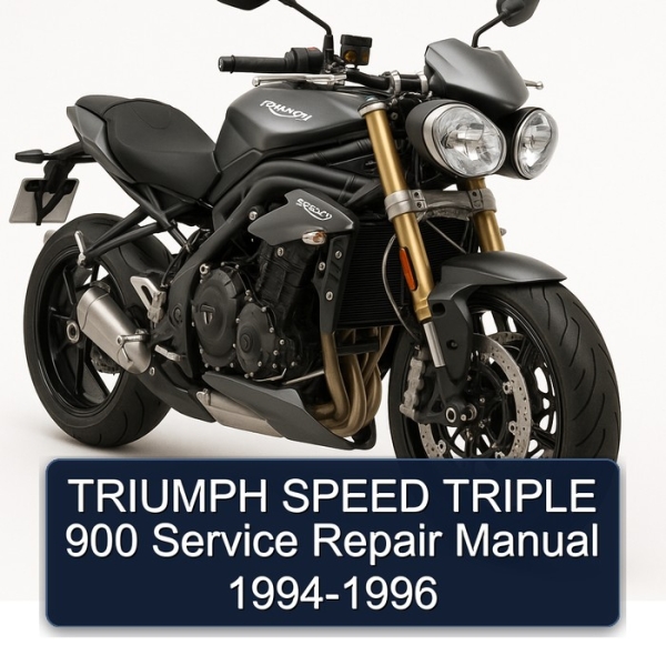TRIUMPH SPEED TRIPLE 900 Service Repair Manual 1994-1996