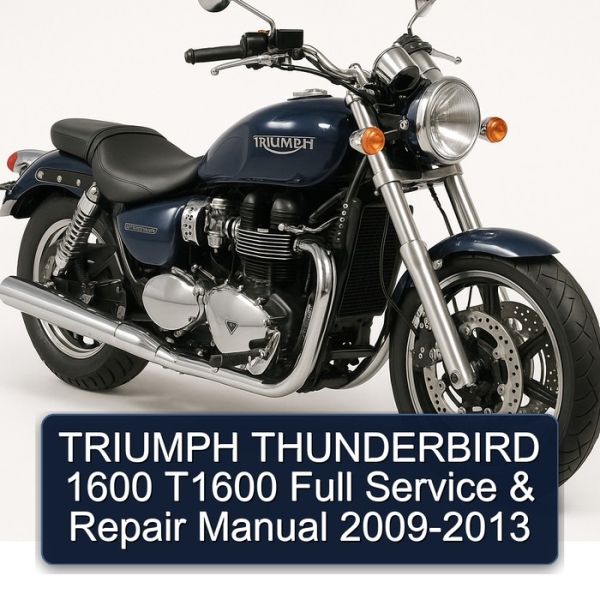 TRIUMPH THUNDERBIRD 1600 T1600 Full Service & Repair Manual 2009-2013