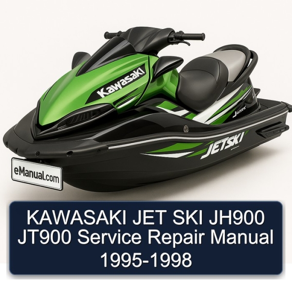 KAWASAKI JET SKI JH900 JT900 Service Repair Manual 1995-1998