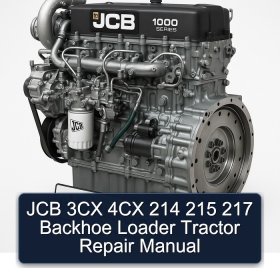 JCB 3CX 4CX 214 215 217 Backhoe Loader Tractor Repair Manual