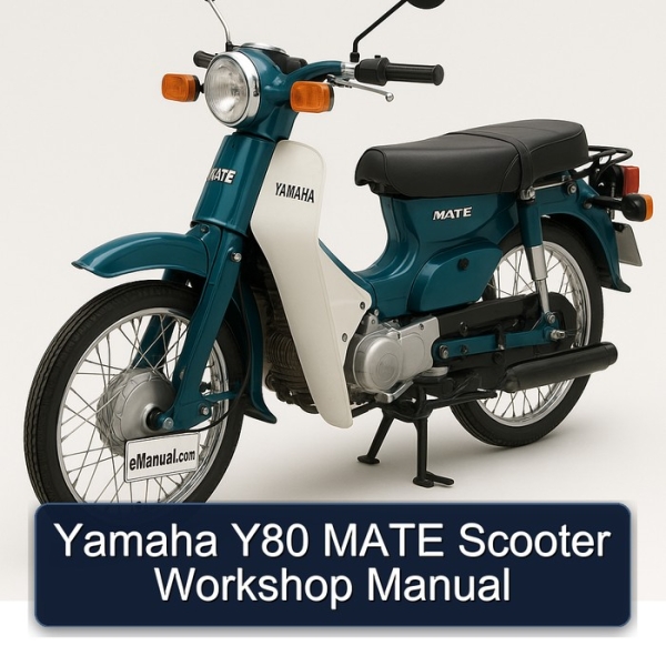 Yamaha Y80 MATE Scooter Workshop Manual