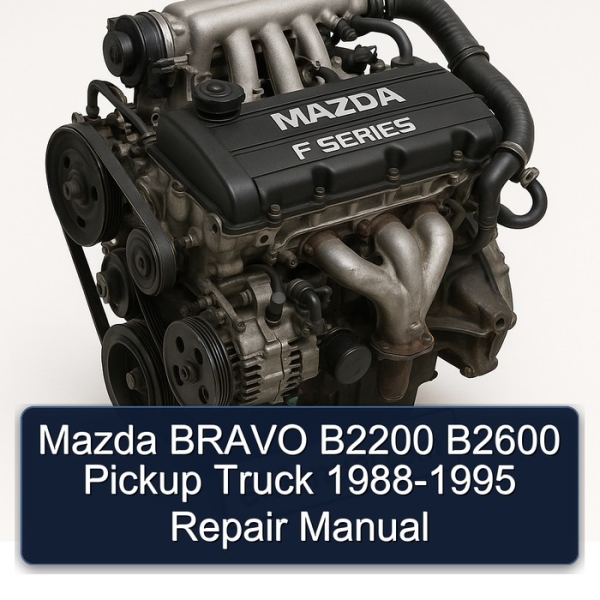 Mazda BRAVO B2200 B2600 Pickup Truck 1988-1995 Repair Manual