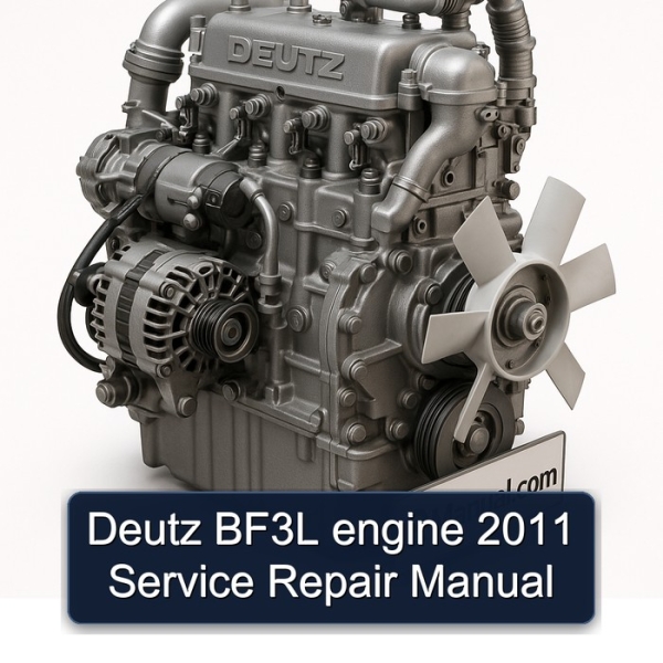 Deutz BF3L engine 2011 Service Repair Manual