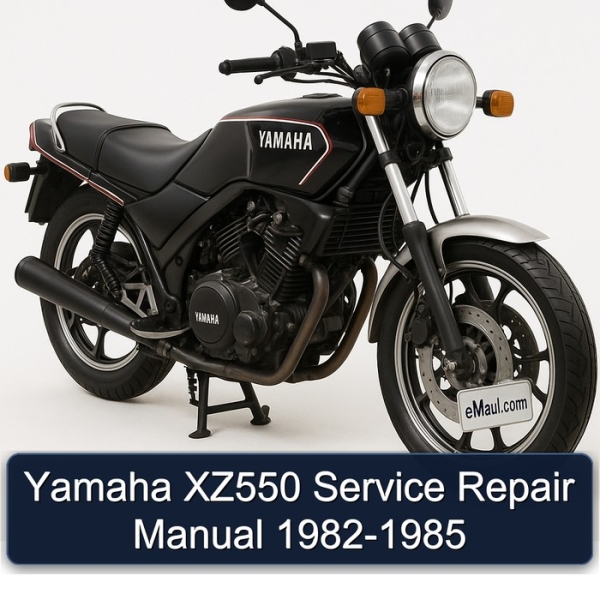 Yamaha XZ550 Service Repair Manual 1982-1985