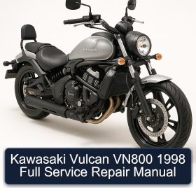 Kawasaki Vulcan VN800 1998 Full Service Repair Manual