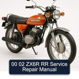 00 02 ZX6R RR Service Repair Manual