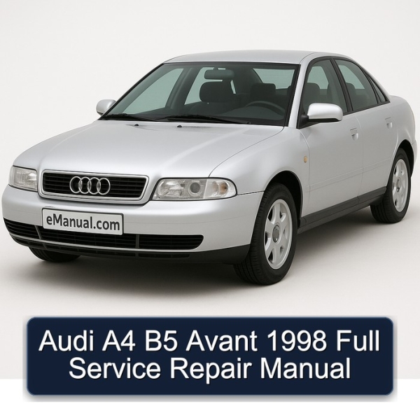 Audi A4 B5 Avant 1998 Full Service Repair Manual