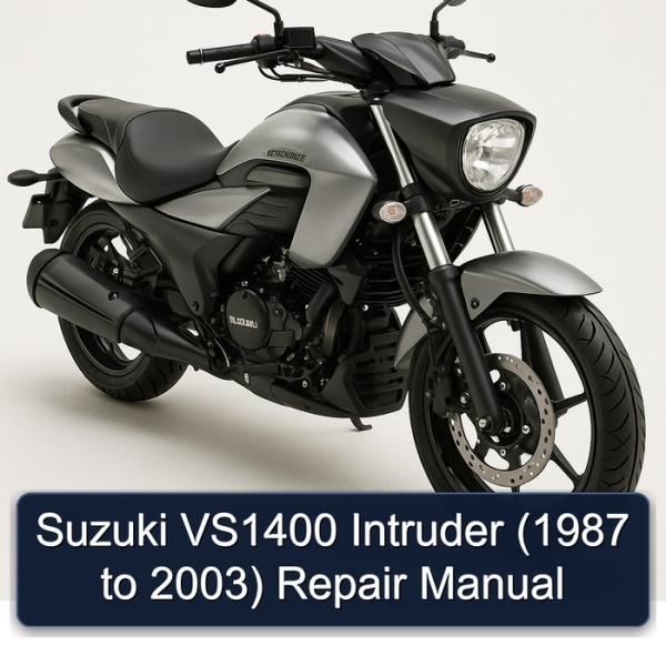 Suzuki VS1400 Intruder (1987 to 2003) Repair Manual