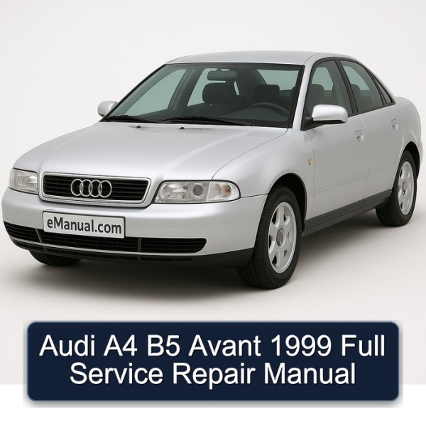 Audi A4 B5 Avant 1999 Full Service Repair Manual